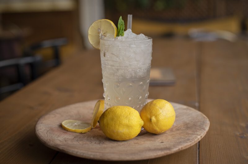 Citroen-gember limonade