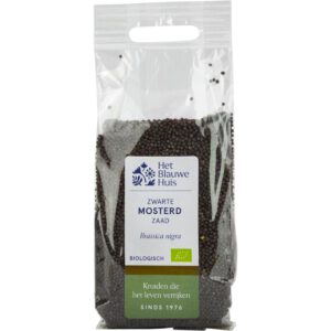 Mosterd zaad zwart 50 gr bio