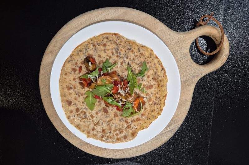 Eiwitrijke volkoren wraps