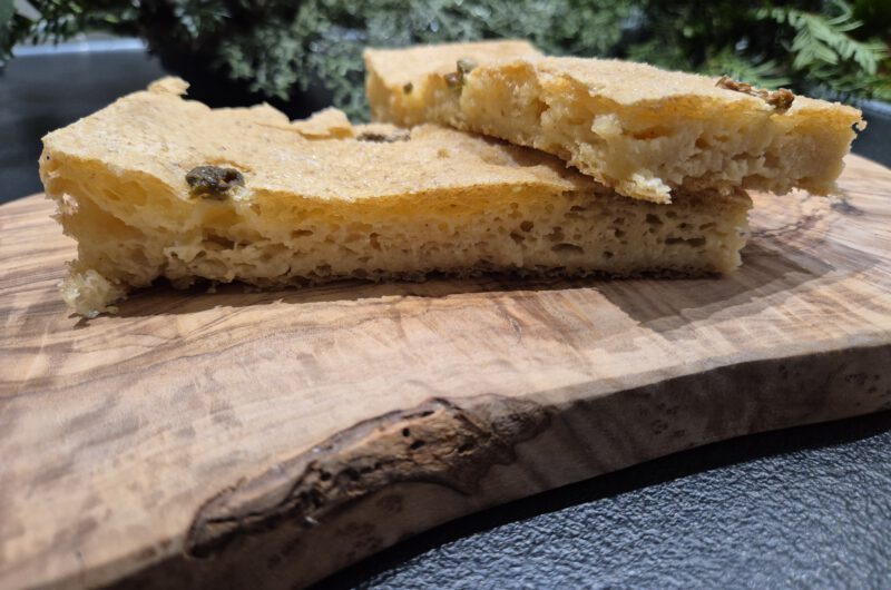 Glutenvrije foccacia